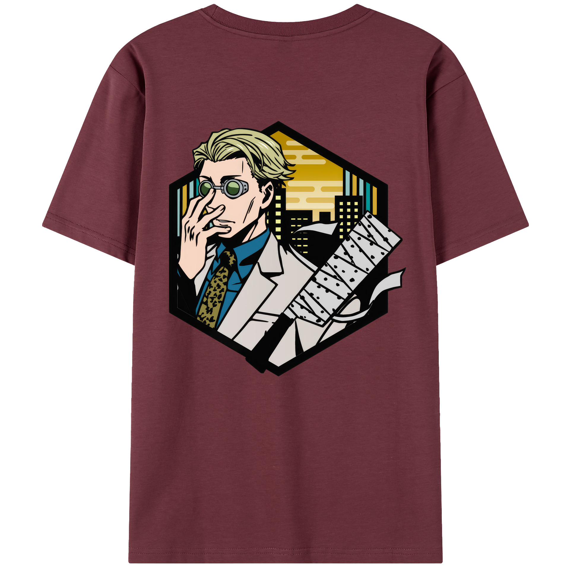 （画像用） 呪術廻戦 Jujutsu Kaisen 綿100％半袖Tシャツ（背面プリント）